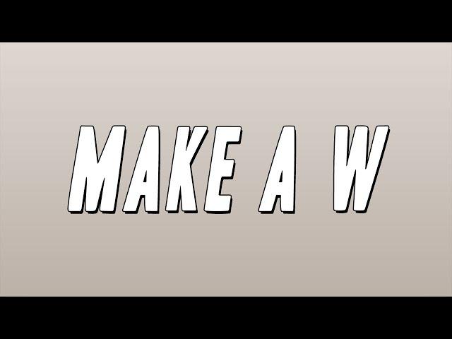 Headie One - Make a W ft. Skrillex, AJ Tracey, Beam (Lyrics)