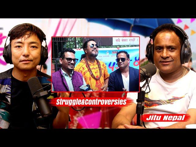 Jitu Nepal ॥ Life,struggle,Controversies॥ Biswa Limbu Podcast ep 312