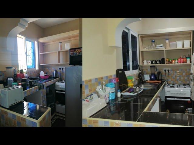 CLEAN AND ARRANGE WITH ME MY NEW KITCHEN//SMALL KITCHEN TOUR//SMALL KITCHEN ORGANIZATIO