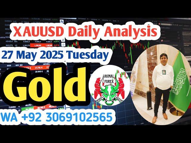 gold technical analysis today hindi 27may25 | #xauusd forex forecast usoil prediction strategy news