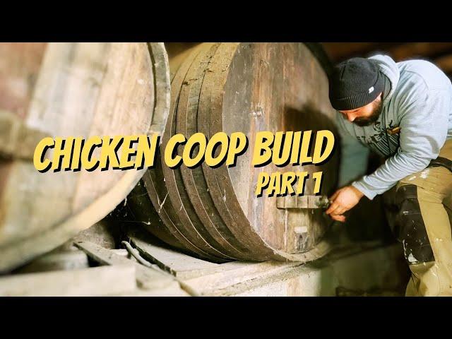 Building a chicken coop from scratch - part 1