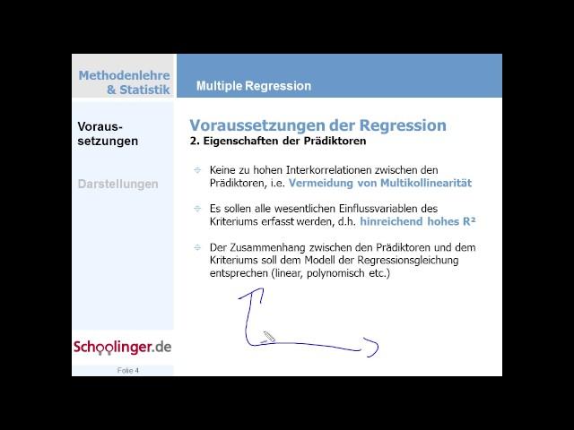 MR.004.03 Allerlei Kleinigkeiten: Voraussetzungen an Prädiktoren