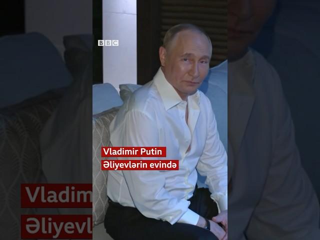 Rusiya Prezidenti Vladimir Putin Bakıdadır