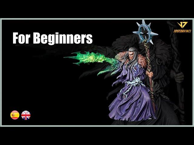 Miniature painting FOR BEGINNERS 🟠🟡/ Pintura de miniaturas para PRINCIPIANTES.