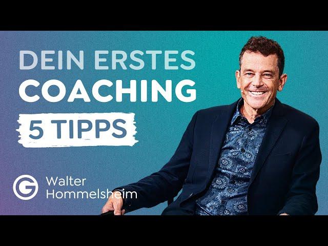 Coaching Gespräch vorbereiten & führen (So gehts) // Walter Hommelsheim