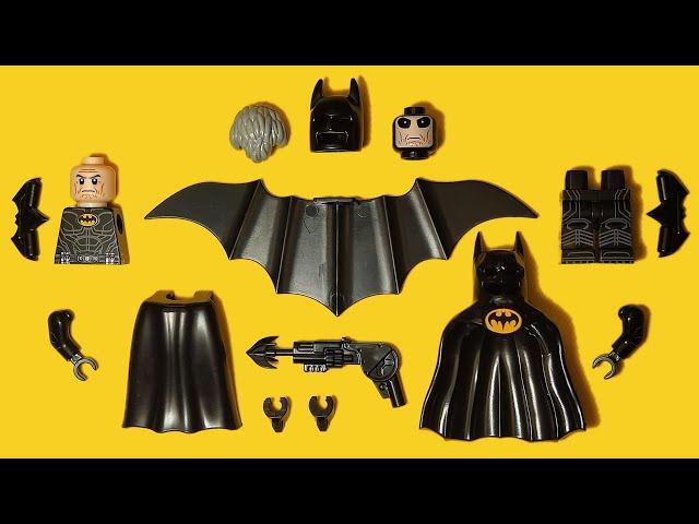 LEGO Batman (Michael Keaton) | Unofficial Minifigure | DC