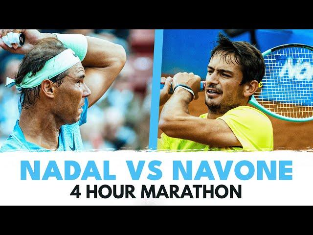 Rafael Nadal vs Mariano Navone In 4 HOUR MARATHON! | Bastad 2024 Highlights