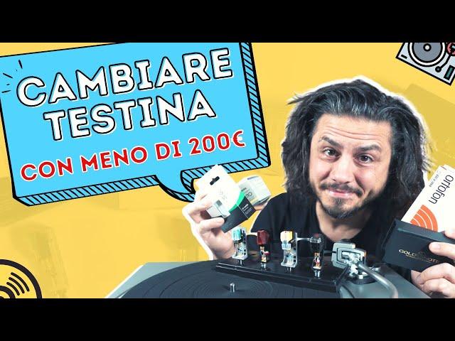 CAMBIARE TESTINA GIRADISCHI CON MENO DI 200€ ● AT-VM95E | 2m Red | MP-110 | Vasari Red