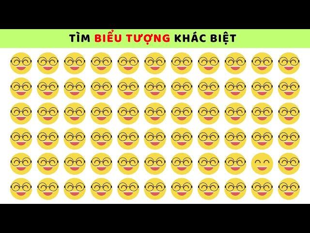 Tìm Hình Khác Biệt Cấp độ khó| Thử Tài Tinh Mắt| Nguyễn Thị Lan Anh