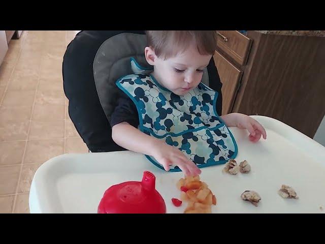 Preparing My Toddler's Lunch Is A Challenge (Mommy with Cerebral Palsy)