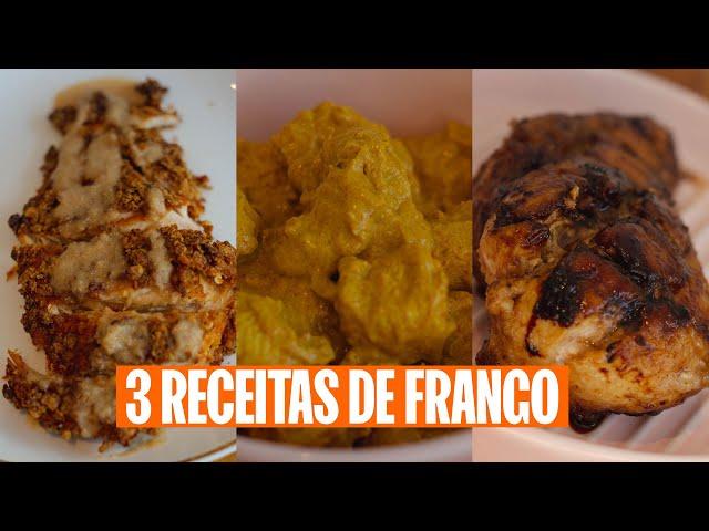 3 RECEITAS DE FRANGO DELICIOSAS E DIFERENTES | FRANGO SECO NUNCA MAIS!