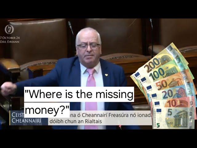 Mattie McGrath asks the question about the €536 million missing supposed to go to retrofitting