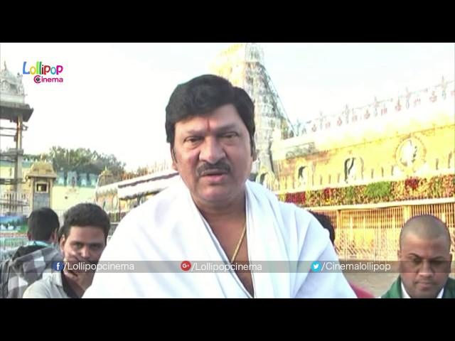 Maa President Rajendra Prasad Visits Tirumala Tirupati