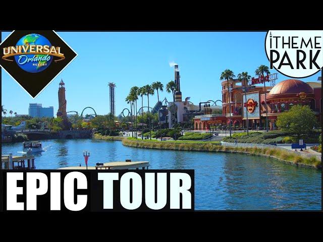 Universal Orlando Resort 4K Tour Universal Studios Islands of Adventure Volcano Bay & CityWalk