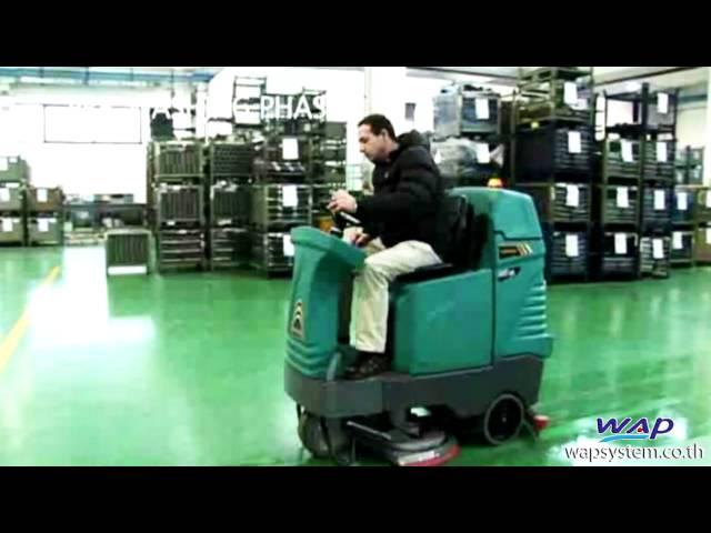 Eureka E85 Auto Scrubber Ride-On : Wap System