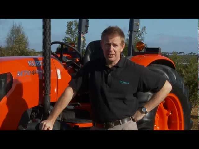 Kubota M40 Series tractors. Lifes easy with Yarra Valley Ag...