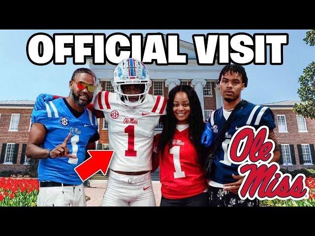 Ole Miss Official Visit Vlog: A Day In The Life of A D1 Athlete