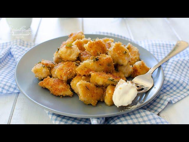 BOCCONCINI DI POLLO IN PADELLA al Parmigiano