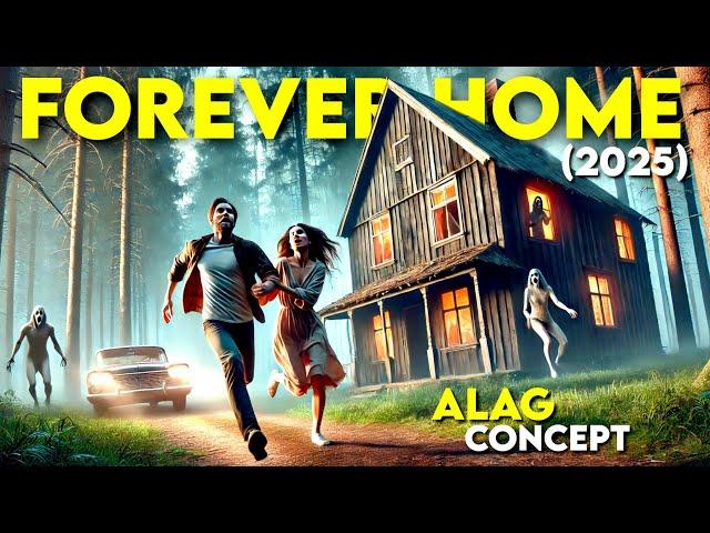 FOREVER HOME (2025) New Movie Explained in Hindi | Survival Movie Explanation | Explanation in Hindi