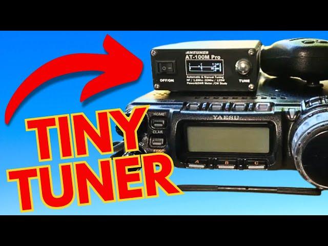 Antuner AT-100M Pro antenna tuner.