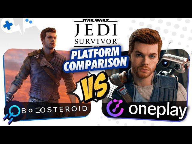 BOOSTEROID vs OnePlay ENHANCED | JEDI SURVIVOR Comparison at 1080p