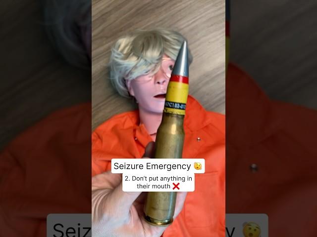 Having a seizure? Try this…