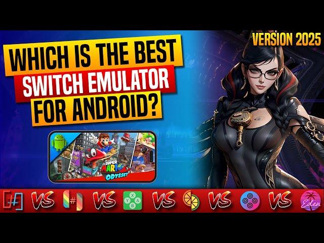 The BEST NINTENDO SWITCH Emulator for Android of 2025? We Tested Them ALL! Citron vs Sudachi vs Eden