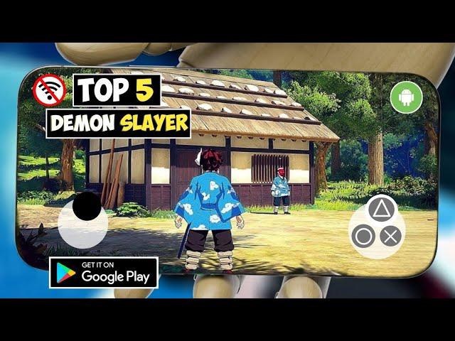 Top 5 Best Demon Slayer Games For Android in 2024 | High Graphics (Online/offline)