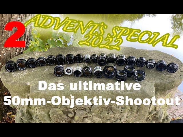   Analoge Fotografie - Adventsspecial - Der ultimative 50mm Objektiv-Vergleich - Teil 2