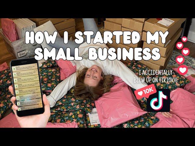 How I Started My Successful T-Shirt Business at 20 Years Old | My Small Business Journey | My Story