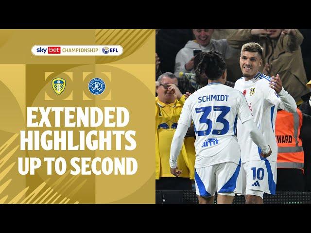 BACK IN TOP TWO! | Leeds United v Queens Park Rangers extended highlights