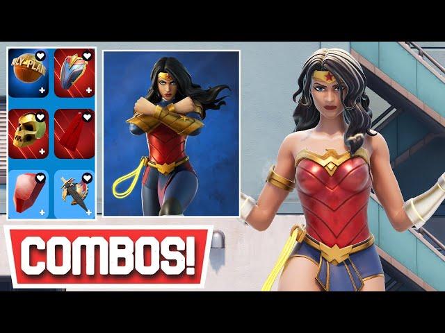 BEST WONDER WOMAN SKIN COMBOS! | Fortnite