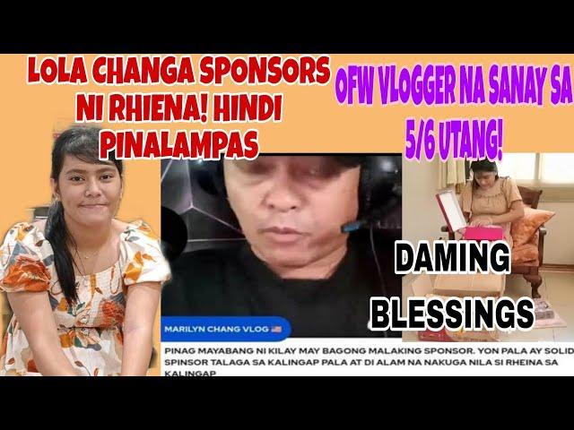 LOLA MATAGAL NANG HINDI #KALINGAP ANG SPONSOR! LOLA WALANG ALAM! 5/6 UTANG PA MORE MAROYA #RHEINA