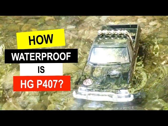 HG P407 (Tamiya Bruiser Clone) Toyota | Ep. 10 - How Waterproof Is It?