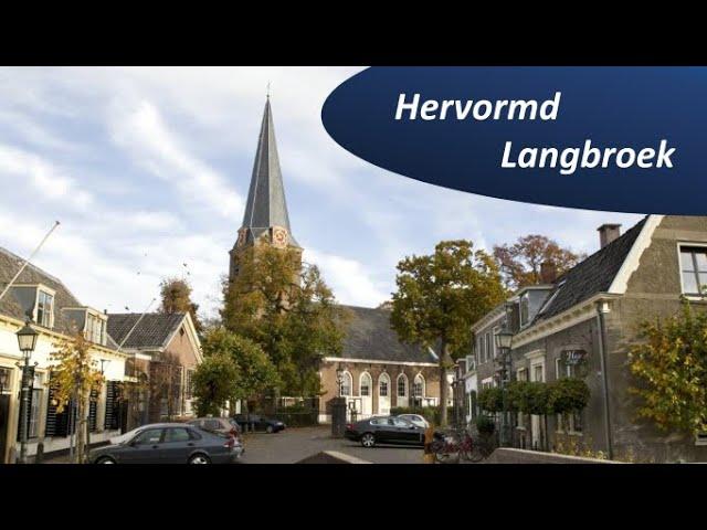 Ochtenddienst 25 augustus  - Hervormd Langbroek