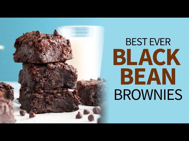 Black Bean Brownies | rich, fudgy, & totally decadent!