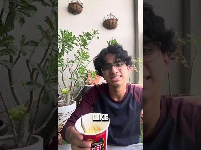 Watch Rehan eat spicy noodles️‍↕️