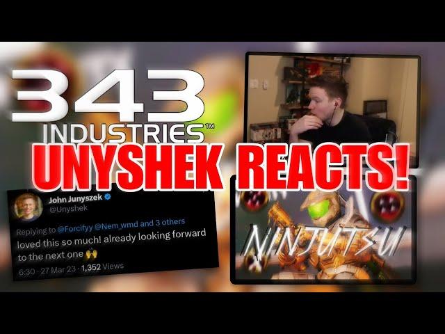 343i Unyshek REACTS To Our MONTAGE!!! - "Ninjutsu"