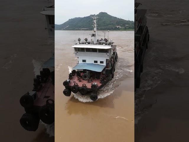 Ferry  Through River Currents  #shorts #youtubeshorts #CargoShip #lifechanging