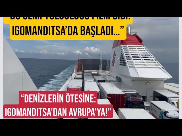 BU GEMİ YOLCULUĞU FİLM GİBİ!