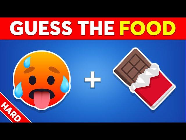 Guess the FOOD and DRINK by Emoji?  Emoji Quiz