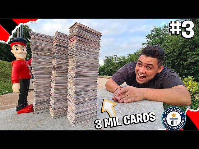 BAFÃO LENDÁRIO: 3000 CARDS NO BAFO! RECORDE MUNDIAL DE BAFÃO DO FIGURITALO ENALDINHO