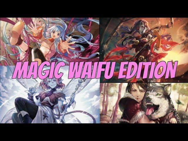 Magic: The Gathering WAIFU MATERIAL In Jumpstart 2022!!!