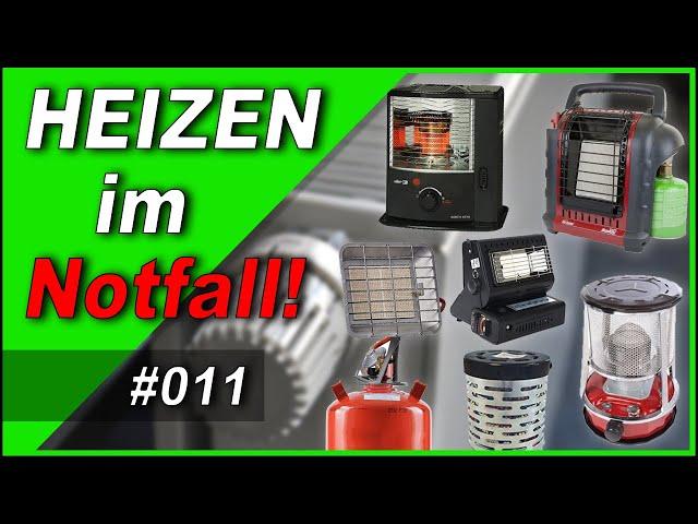 HEIZEN im NOTFALL! | #011 ️ Preppen mit wenig Platz | Notheizung Gas Petroleum Elektro Blackout