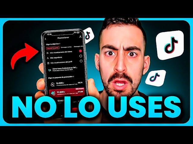 No Uses la opción Promocionar Vídeos en TikTok ️