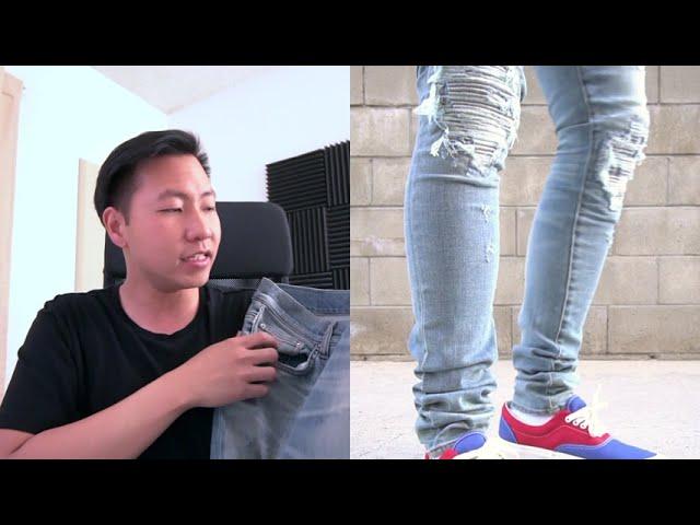 Reviewing 4 pairs of Amiri Jeans (Thrasher, Track Jean , MX1 and Art Patch Denim)