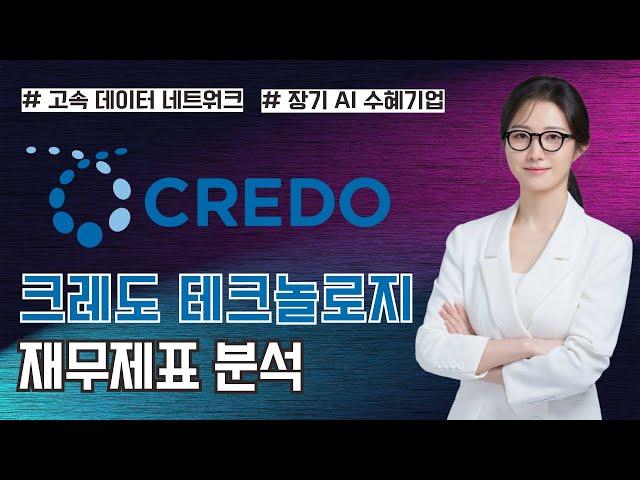 마이크로소프트가 선택한 기업, '크레도 테크놀로지'  재무제표 분석