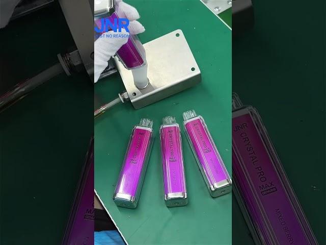 How the vapes ( disposable) are made in factory | JNR CRYSTAL PRO MAX 5000 PUFFS