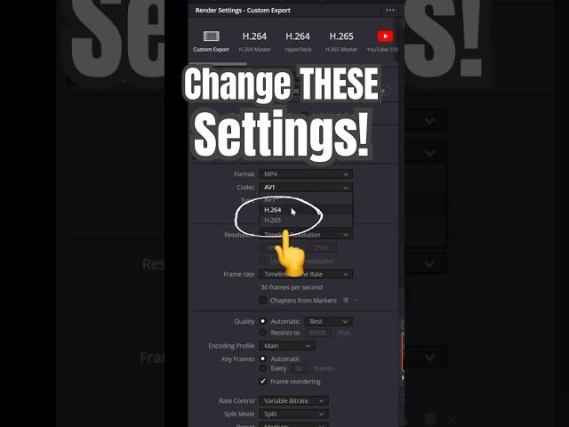 Get Your Export To Look GREAT on YouTube - DaVinci Resolve