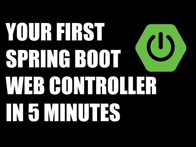 Let's build a Java Spring Boot REST Controller in 5 minutes!